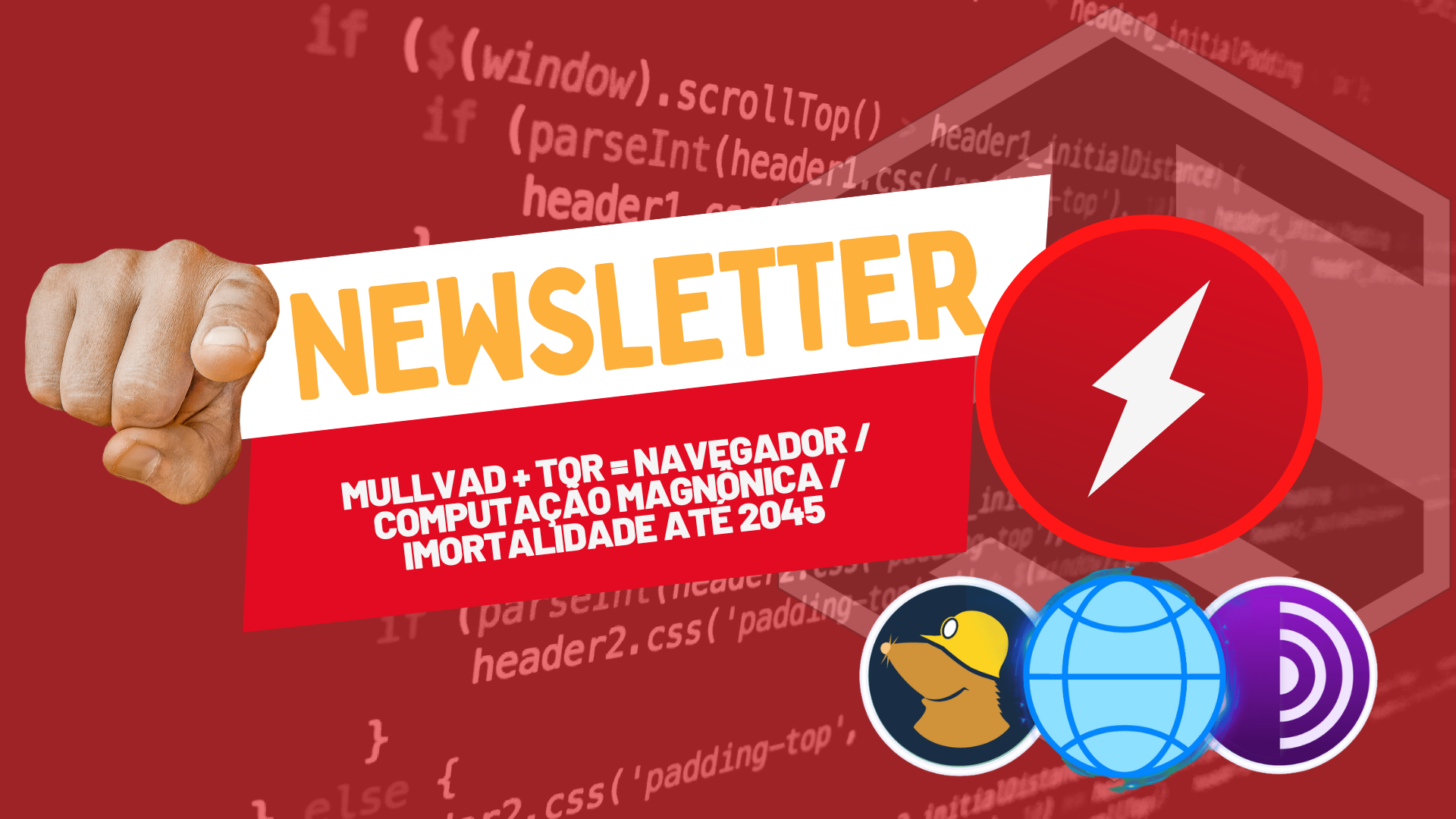 Mullvad + Tor = navegador Computação magnônica Imortalidade até 2045