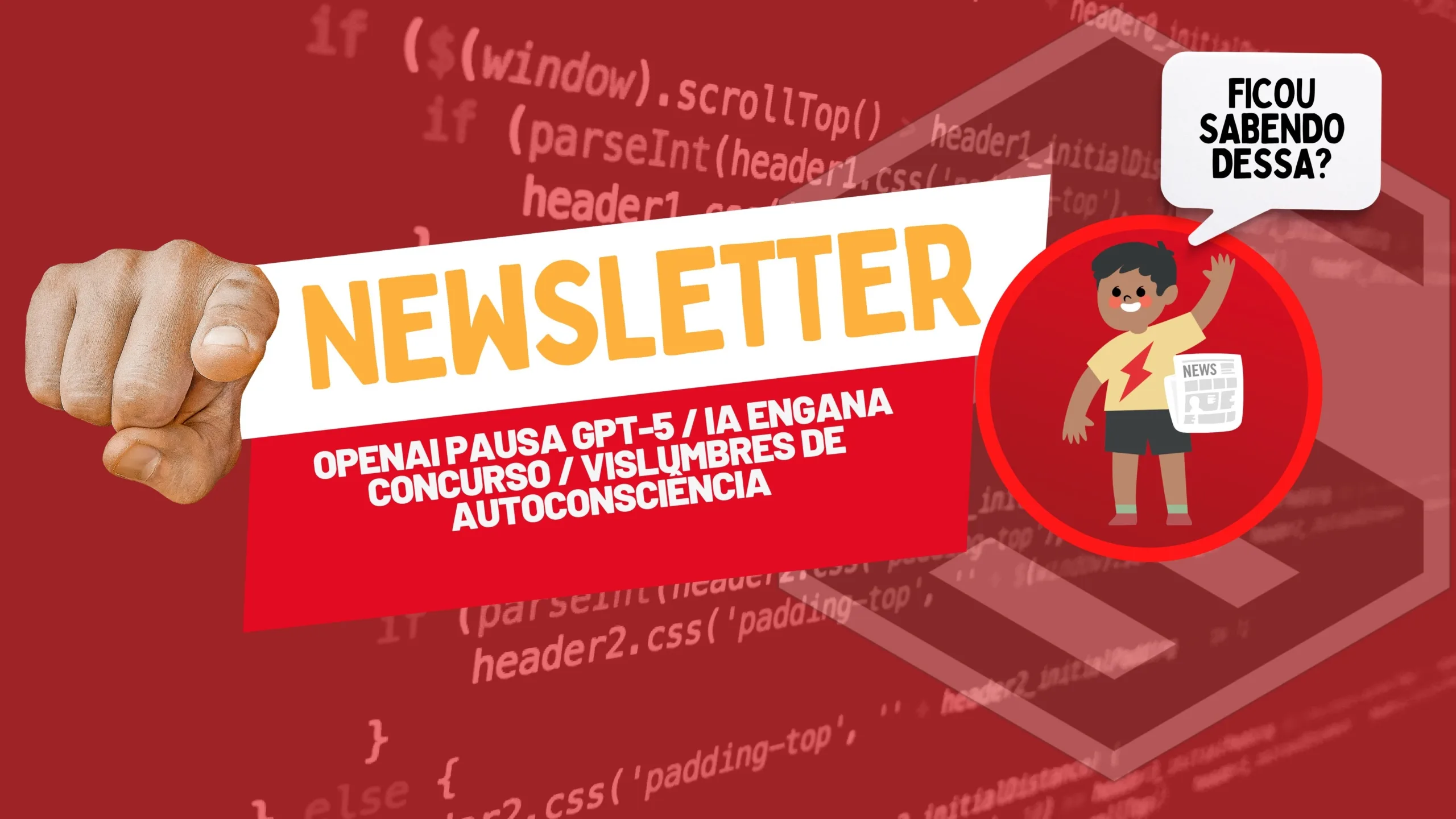 OpenAI pausa GPT-5 IA engana concurso Vislumbres de autoconsciência